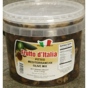 Frutto D'Italia - Pitted Mediterranean Mixed Olives - 1.8 kg