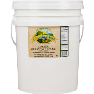 County Fair - Kosher Dill Pickle Spears, 200-220 count - 5 gallons
