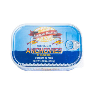 Supremo Italiano - Anchovies in Olive Oil - 28 oz Can