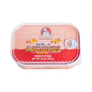 Chef's Quality - Anchovies in Soy Oil - 28 oz Can