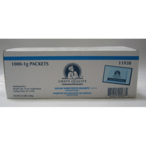 Chef's Quality - Blue Sugar Substitute Packets - 1000 ct