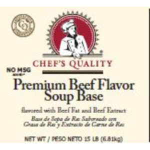 Chef's Quality - Beef Base 15 lb Jar