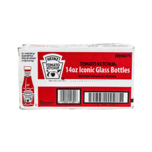 Heinz - Tomato Ketchup in Glass Bottles - 24/14 oz