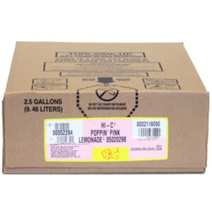 Hi-C Pink Lemonade - 2.5 gallon bag-in-box syrup