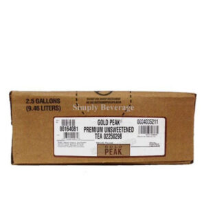 Gold Peak - Unsweetened Iced Tea - 2.5 gal bag-in-box syrup