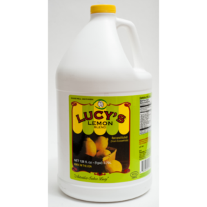Lucy's Enterprise Lemon Juice Blend - gallon