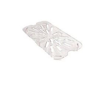 Cambro - Drain Shelf Clear Notched 1/4 Size