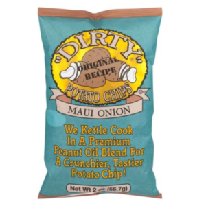Dirty - Maui Onion Potato Chips - 25/2 oz