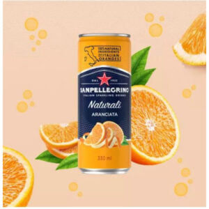 San Pellegrino - Aranciata - 24/330 ml cans