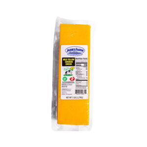 James Farm - Mild Cheddar Cheese Loaf - 5 lbs