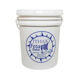 Ithaki - Domestic Feta Cheese - 28 lb Pail