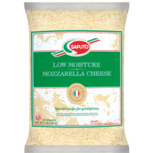Saputo - Premium Gold Whole Milk Shredded Mozzarella Cheese - 5 lb Bag