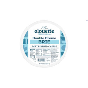 Alouette - Double Creme Brie Soft Ripened Cheese - 2 lbs