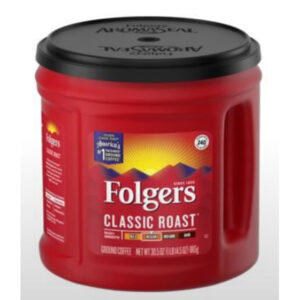 Folgers Classic Roast Coffee (Red Can) - 40.3 oz