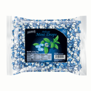 Colombina - Delicate Mint Drops Candy - 2.2 lb Bag
