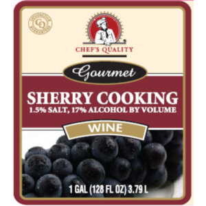 Chef's Quality - Sherry Cooking Wine - gallon