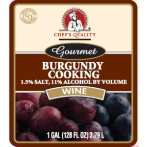 Chef's Quality - Burgundy Cooking Wine - gallon