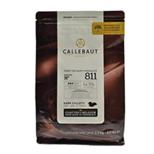 Callebaut - 811 Dark Chocolate Callets - 8/5.5 lb