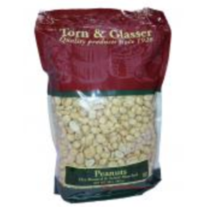 Torn & Glasser - Dry Roasted and Salted Blanched Peanuts - 32 oz Bag