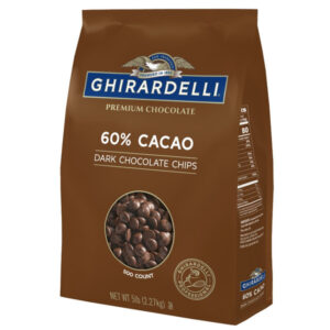 Ghirardelli Chocolate - 60% Cacao Dark Chocolate Chips - 5lb