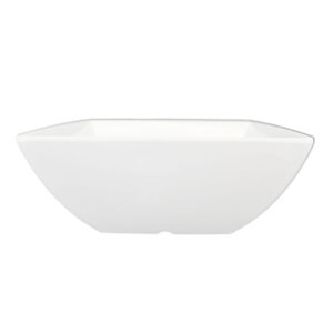 Thunder Bowl Square White 9in. 12ct