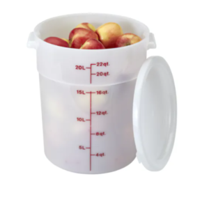 Cambro - Round Poly-Carb Container - 22 Qt
