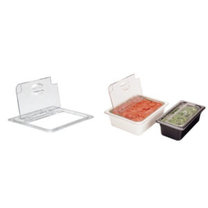 Camwear - FlipLid, Crystal-clear, GN 1/3