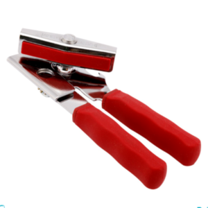 Easy Turn Can Opener - Red Rubber