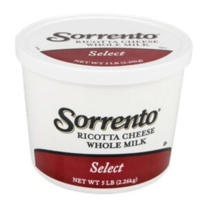 Sorrento Classic - Whole Milk Ricotta - 5 lb