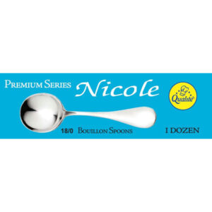 Qualite - Nicole Bouillon Spoon - Dozen