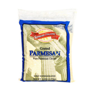 Supremo Italiano - Grated Parmesan Cheese (Domestic)- 5 lbs