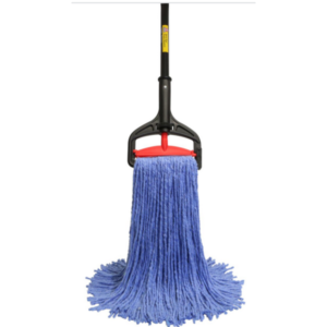 O-Cedar Quick-Way Plastic Mopstick w/Blue Cut-End Mop