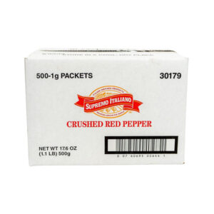 Supremo Italiano - Crushed Red Pepper Packets, 1g each - 500 ct