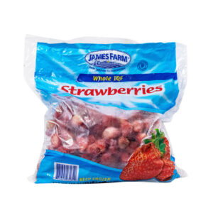Frozen James Farm - Whole Strawberries - 3/10lb. Bags