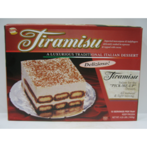 Frozen Supremo Italiano - Tiramisu Tray - 4.25 lbs