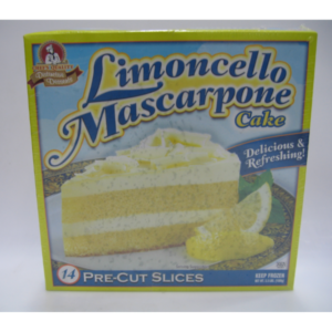 Frozen Chef's Quality - Limoncello Mascarpone Cake - 14 slices