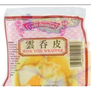Frozen Twin Dragon - Won Ton Wrappers- 52ct