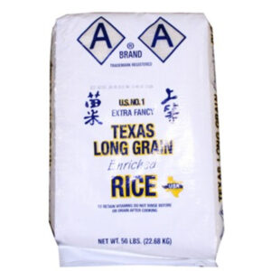 AA - Texas Long Grain Rice - 50 lbs