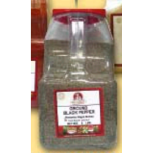 Chef's Quality - 1/4 Cracked Black Pepper - 5 lbs