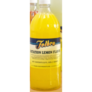 Felbro - Lemon-Yellow Food Coloring - 32 oz Bottles