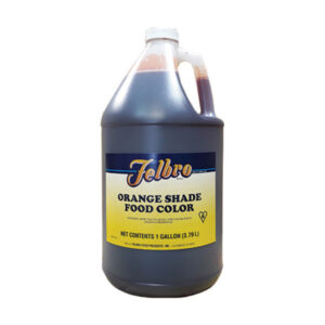 Felbro - Orange Food Coloring, 1 Gal