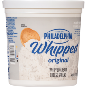 KRAFT PHILADELPHIA 3# WHIPPED CREAM CHEESE