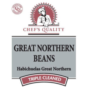 Chef's Quality - Great Northern Beans - 25 lbs