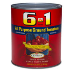 Escalon - 6 in 1 All Purpose Ground Tomatoes - #10 cans