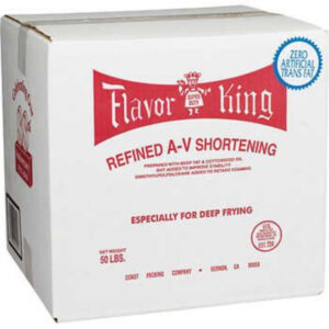 Flavor King - Red Label Shortening - 50 lb Cube