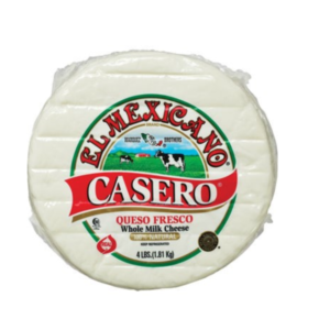 El Mexicano - Casero Queso Fresco - 4 lbs