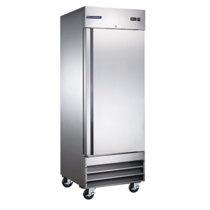 Sir Lawrence 29" Stainless Steel Solid Door Reach-In Refrigerator