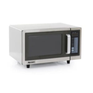 Adcraft Commercial Microwave with Digital Touch Pad, 1000 Watt, in Stainless Steel