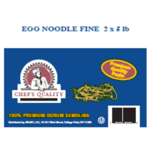 Chef's Quality - Fine Egg Noodles - 10 lbs