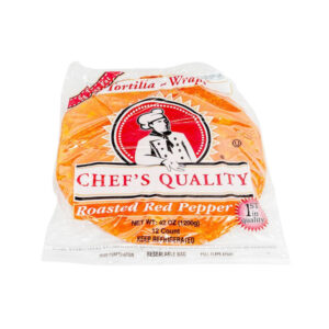 Father Sam's - Roasted Red Pepper Wrap - 12 Ct